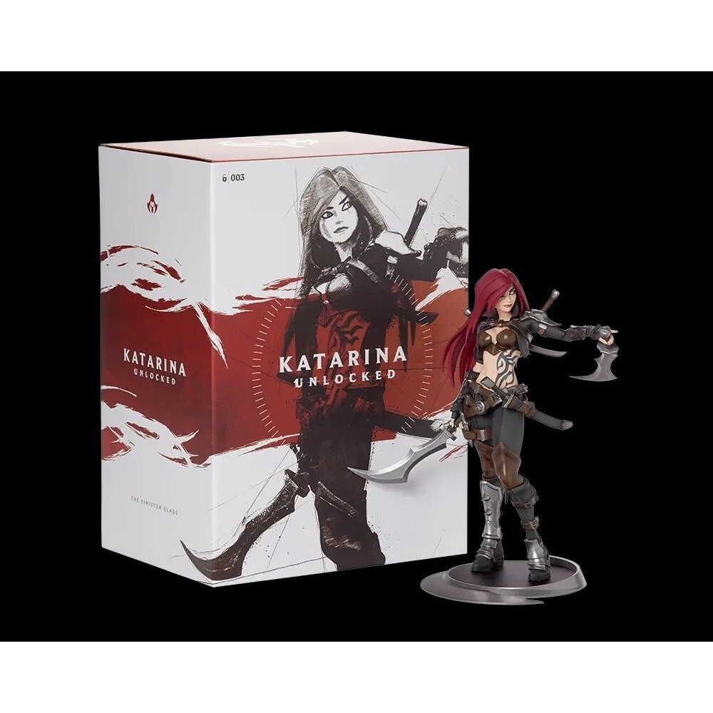 Original League of Legends LOL The Sinister Blade Katarina Unlocked FIGURE